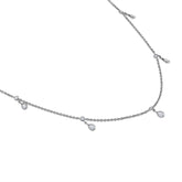 Floating Diamond Necklace